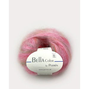 Permin Bella Colour Garn 77 Rosa/Rosa/Grün von Permin