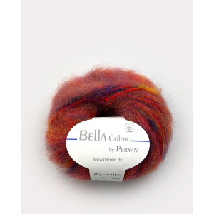 Permin Bella Colour Garn 79 Orange Rot/Violett von Permin