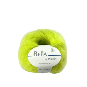 Permin Bella Mohair Garn 91 Acid Lime von Permin