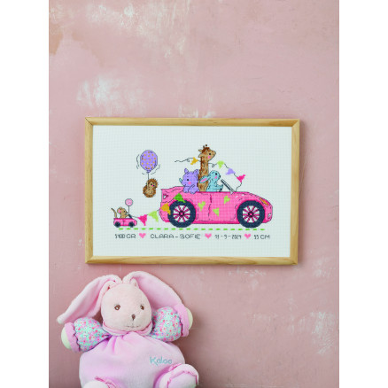 Permin Stickereiset Clara-Sofie 30x20cm Permin Stickereiset Clara-Sofie 30x20cm von Permin