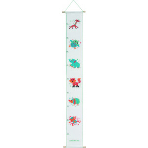 Permin Stickerei-Set Maßstab Kinder mit Tieren 12x97 von Permin