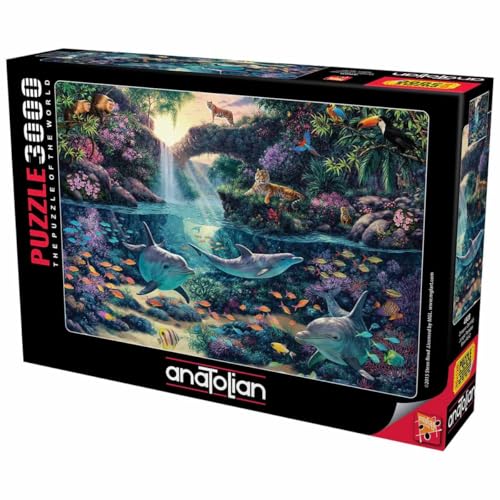 Perre Group 4908 - Read: Dschungel-Paradies - 3000 Teile Puzzle von Anatolian