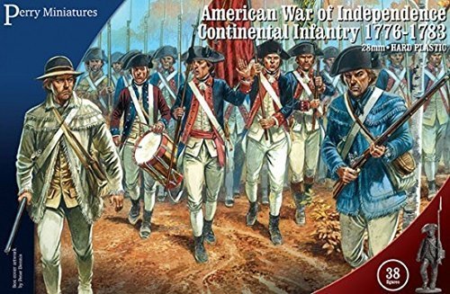 Perry Miniatures 28mm American War of Independence Continental Infantry 1776-1783 by Perry Miniatures von Perry Miniatures