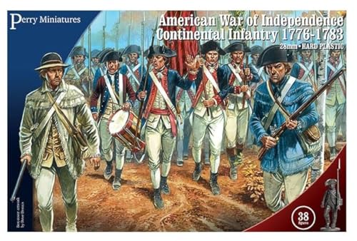 Perry Miniatures 28mm American War of Independence Continental Infantry 1776-1783 by Perry Miniatures von Perry Miniatures