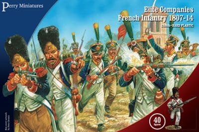 Perry Miniatures FN260 Elite Companies, French Infantry 1807-14, Elitekompanien französische Infanterie, 40 Figuren von Perry Miniatures