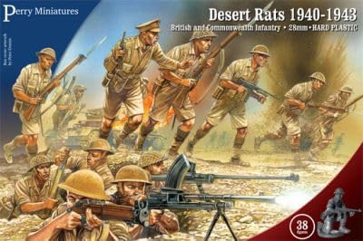 Perry Miniatures WW 1 Desert Rats 1940-43 von Perry Miniatures