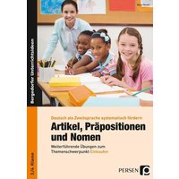 Artikel, Präpositionen und Nomen - Einkaufen 3/4 von Persen Verlag in der AAP Lehrerwelt GmbH