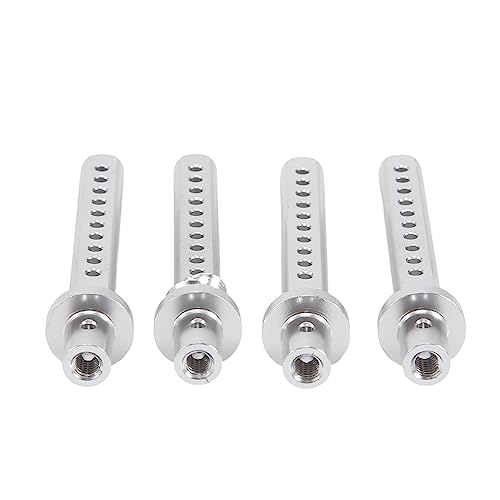 Pesfehhy 4 Stück Metall-Körperhalterung für Auto, ferngesteuert, für 1/10 Auto auf Axial SCX10 SCX10 II D90, Silber Pesfehhy 4 Stück Metall-Körperhalterung für Auto, ferngesteuert, für 1/10 Auto auf Axial SCX10 SCX10 II D90, Silber von Pesfehhy