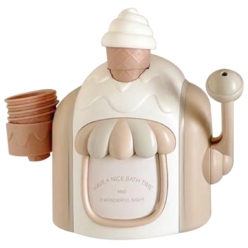 Badeisschaumschaumhersteller, unterhaltsame Bad -Bubble -Hersteller mit Saugbechern, tragbares sicheres Plastik -Eisspielzeug für Mädchen Jungen, Khaki, Heimküche Badeisschaumschaumhersteller, unterhaltsame Bad -Bubble -Hersteller mit Saugbechern, tragbares sicheres Plastik -Eisspielzeug für Mädchen Jungen, Khaki, Heimküche von Pesoncarl