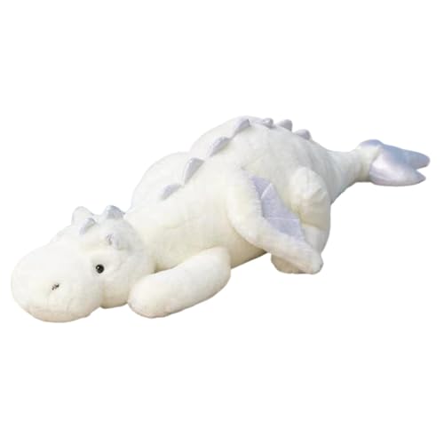 Pesoncarl Drachengefüllte Tier, 43 Zoll niedlichen Cartoon Dragon Plüsch mit Flügel, weiches bequemes Riesengefüllter Tier für Kinder Jungen Mädchen Schlafzimmer Dekoration, Weiß, Spielzeug Pesoncarl Drachengefüllte Tier, 43 Zoll niedlichen Cartoon Dragon Plüsch mit Flügel, weiches bequemes Riesengefüllter Tier für Kinder Jungen Mädchen Schlafzimmer Dekoration, Weiß, Spielzeug von Pesoncarl