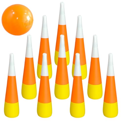 Kids Bowling Set, sichere und lustige aufblasbare Familien -Bowlingspiel, tragbare Plastik -Thanksgiving -Spiele, Herbstkarnevalaktivität für Kinder Erwachsene Indoor im Freien im Freien, Ballspiele Kids Bowling Set, sichere und lustige aufblasbare Familien -Bowlingspiel, tragbare Plastik -Thanksgiving -Spiele, Herbstkarnevalaktivität für Kinder Erwachsene Indoor im Freien im Freien, Ballspiele von Pesoncarl