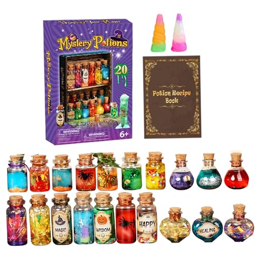 Kids Potion Make Making Kit DIY Potion Kit mit Flaschen und Accessoires für Halloween -Geburtstagsspielzeuge Familienaktivitäten Party Gefälligkeiten Kids Potion Make Making Kit DIY Potion Kit mit Flaschen und Accessoires für Halloween -Geburtstagsspielzeuge Familienaktivitäten Party Gefälligkeiten von Pesoncarl