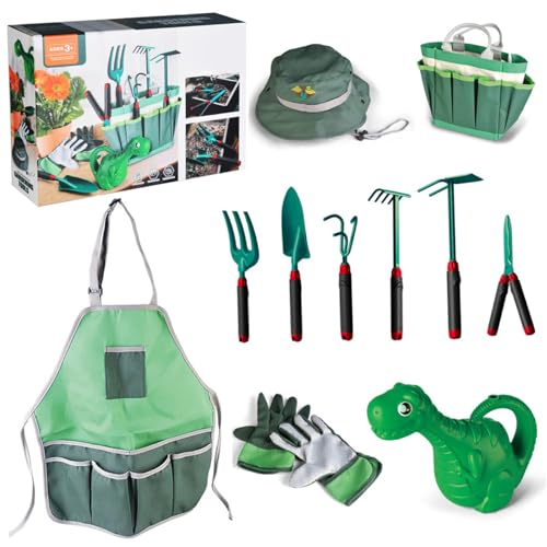 Pesoncarl Kids Gardening Set Lern- und Bildung sicherer kreativer Spaß für das Kleinkind Gartengarten für Gartengeschenke für Gartenarbeit von Pesoncarl