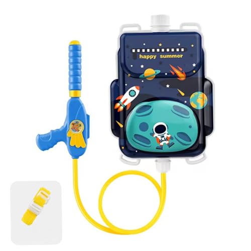 Pesoncarl Water Squirter für Kinder Wasser Rucksack Pistole Squirting Toys mit 1300 ml Panzer für Kinder Sommerstrandpool Astronauten, Sportspielzeug im Freien Pesoncarl Water Squirter für Kinder Wasser Rucksack Pistole Squirting Toys mit 1300 ml Panzer für Kinder Sommerstrandpool Astronauten, Sportspielzeug im Freien von Pesoncarl