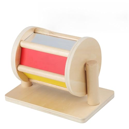 Spinning Drum Baby Spielzeug für 0-3-Jährige Safe Spinning Rainbow Baby Spielzeug Holzspinner Leichte Trommel mit klarem Spiegel 8.2x5,1x6,1 in, Spielzeug Spinning Drum Baby Spielzeug für 0-3-Jährige Safe Spinning Rainbow Baby Spielzeug Holzspinner Leichte Trommel mit klarem Spiegel 8.2x5,1x6,1 in, Spielzeug von Pesoncarl