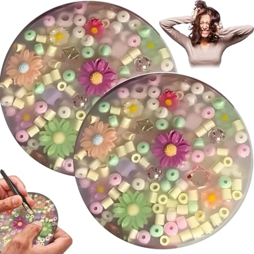 Pesoncarl Wählerisches Pad, Handspinner, 2pcs weiche Silikonhaut -Picking -Zappelspielzeug, 3,15 Zoll tragbares Picky Pad Zappeln, Stressabbauspielzeug für Kinder Erwachsene von Pesoncarl