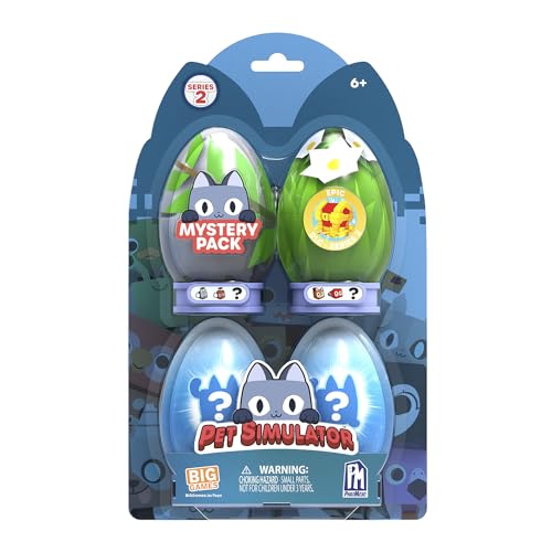 Pet Simulator - Core Minifigure 4-Pack - Wave 2 von Pet Simulator