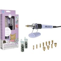 PEBARO 0251 - Strasskolben-Set mit 12 Aufsätzen, DIY-Kreativset von Peter Bausch GmbH & Co. KG