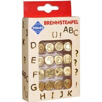 PEBARO 20400 - Brennstempel Buchstaben A-L und Zeichen, 16-teilig, passen zum Pebaro-Brandmalkolben, Brandmalerei PEBARO 20400 - Brennstempel Buchstaben A-L und Zeichen, 16-teilig, passen zum Pebaro-Brandmalkolben, Brandmalerei von Peter Bausch GmbH & Co. KG