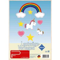 PEBARO 374/3S - Laubsägevorlage Mobile Einhorn, 1 Platte DIN A4 PEBARO 374/3S - Laubsägevorlage Mobile Einhorn, 1 Platte DIN A4 von Peter Bausch GmbH & Co. KG