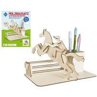 PEBARO 840/1L - Holzbausatz Stiftehalter Reiter, Laser cut Bastelset PEBARO 840/1L - Holzbausatz Stiftehalter Reiter, Laser cut Bastelset von Peter Bausch GmbH & Co. KG