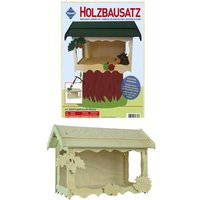 PEBARO 848/8 - Holzbausatz Vogelhaus, 16 Teile, Holzkonstruktion zum Zusammenstecken PEBARO 848/8 - Holzbausatz Vogelhaus, 16 Teile, Holzkonstruktion zum Zusammenstecken von Peter Bausch GmbH & Co. KG
