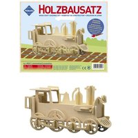 PEBARO 850/1 - Holzbausatz Lokomotive, 30 Teile, Holzkonstruktion zum Zusammenstecken PEBARO 850/1 - Holzbausatz Lokomotive, 30 Teile, Holzkonstruktion zum Zusammenstecken von Peter Bausch GmbH & Co. KG