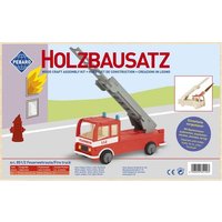 PEBARO 851/2 - Holzbausatz Feuerwehrauto, 23 Teile, Holzkonstruktion zum Zusammenstecken PEBARO 851/2 - Holzbausatz Feuerwehrauto, 23 Teile, Holzkonstruktion zum Zusammenstecken von Peter Bausch GmbH & Co. KG