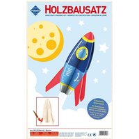 PEBARO 851/8 - Holzbausatz Rakete, 10 Teile, Holzkonstruktion zum Zusammenstecken PEBARO 851/8 - Holzbausatz Rakete, 10 Teile, Holzkonstruktion zum Zusammenstecken von Peter Bausch GmbH & Co. KG