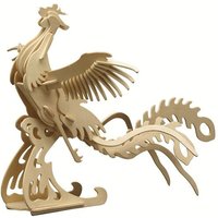 PEBARO 871/2 - Holzbausatz Phönix, 66 Teile, Holzkonstruktion zum Zusammenstecken PEBARO 871/2 - Holzbausatz Phönix, 66 Teile, Holzkonstruktion zum Zusammenstecken von Peter Bausch GmbH & Co. KG