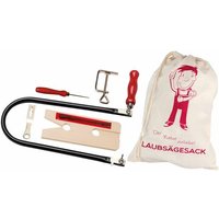 Pebaro - Laubsägeset: Holzbrettchen + Laubsägesack von PEBARO