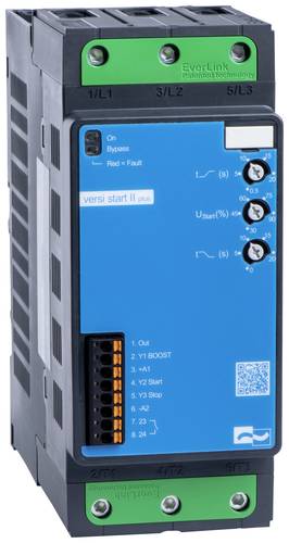 Peter Electronic VersiStart II plus 480-105 B, 24VDC 26300.48105 Sanftstarter Motorleistung bei 400V von Peter Electronic