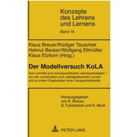 Der Modellversuch KoLA von Peter Lang GmbH, Internationaler Verlag der Wissenschaften