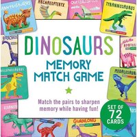 Dinosaurs Memory Match Game (Set of 72 Cards) von Peter Pauper Press