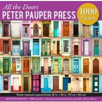 All the Doors 1,000 Piece Jigsaw Puzzle von Peter Pauper Press