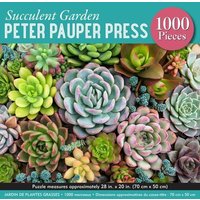 Succulent Garden 1,000 Piece Jigsaw Puzzle von Peter Pauper Press