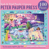 Unicorns Seek & Find 100-Piece Jigsaw Puzzle Unicorns Seek & Find 100-Piece Jigsaw Puzzle von Peter Pauper Press