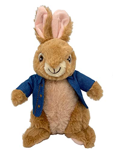 Peter Rabbit 2 - Peter Hase und Freunde Kuscheltier versch. Plüsch Hasen 22 cm, Original Plüschhase Plüschtier, Kinofilm 2021 - EIN Hase Macht Sich vom Acker, Kino Film (Peter Hase) von Peter Rabbit