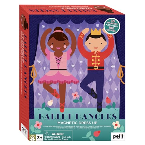 Petit Collage Ballet Dancers Magnetic Dress Up von Petit Collage