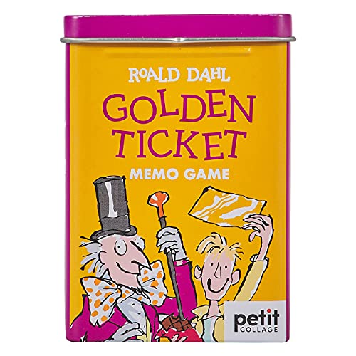 Roald Dahl Golden Ticket Memo Game von Petit Collage