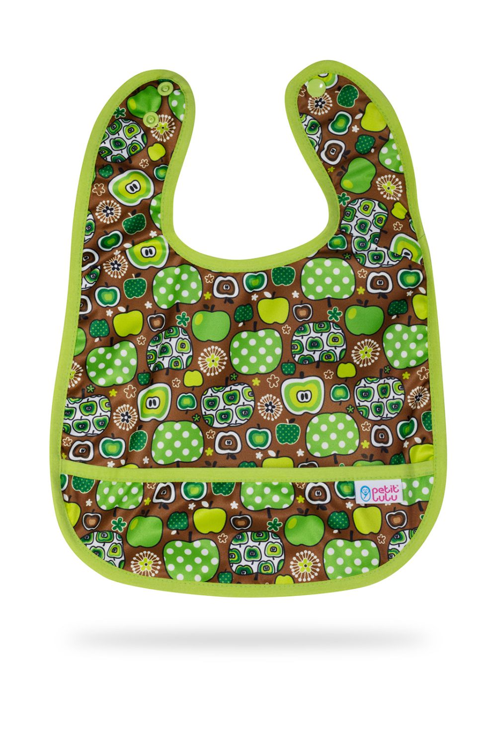 Petit Lulu Lätzchen mit Auffangtasche - Apple Cider Petit Lulu Lätzchen mit Auffangtasche - Apple Cider von Petit Lulu