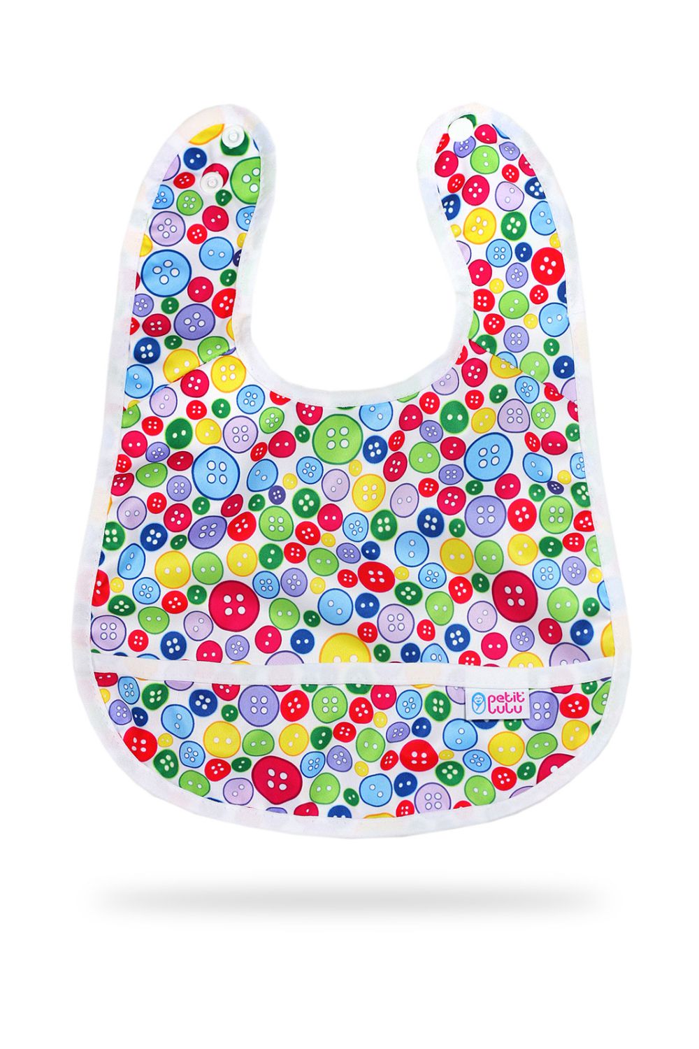 Petit Lulu Lätzchen mit Auffangtasche - Sewing Buttons Petit Lulu Lätzchen mit Auffangtasche - Sewing Buttons von Petit Lulu