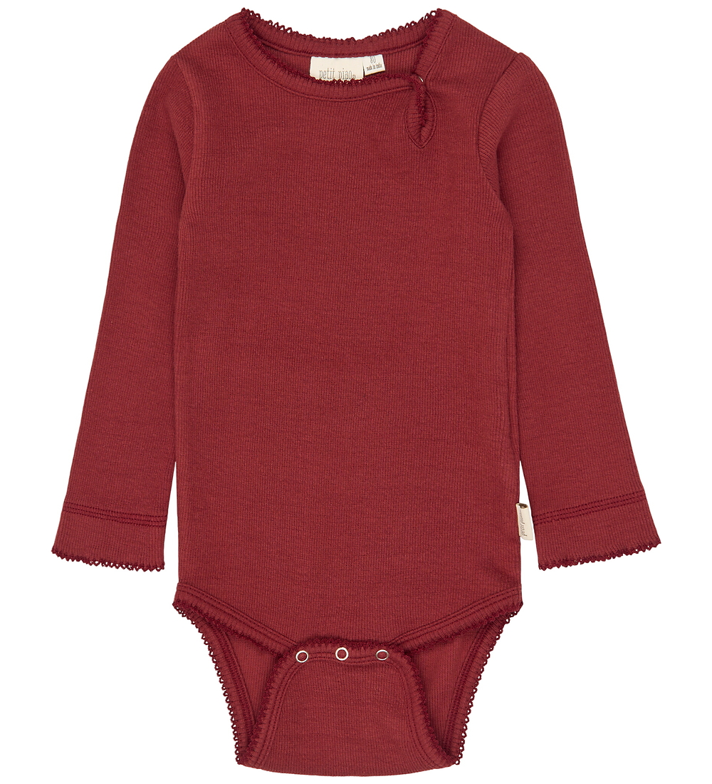 Petit Piao Body l/ä - Rib - Baumwolle/Modal - PpSea - Syrah - Petit Piao - 74 - Body L/Ä Petit Piao Body l/ä - Rib - Baumwolle/Modal - PpSea - Syrah - Petit Piao - 74 - Body L/Ä von Petit Piao