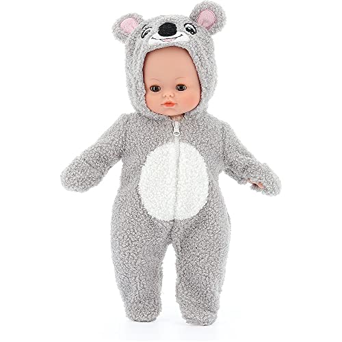 Vilac – Petit Câlin Nina Koala – Spielzeug aus Vinyl und Stoff – Puppe mit Koala-Anzug – 36 cm – weicher Körper für Kinder – ab 18 Monaten von Petitcollin