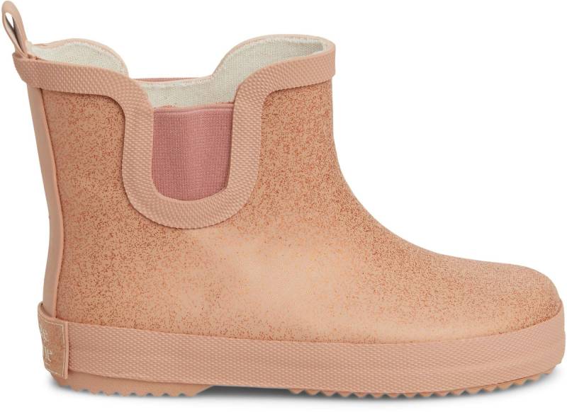 Petite Chérie Atelier Alicia Gummistiefel, Glitter Mellow Pink, Größe 24, Kindergummistiefel, Kinderstiefel, Gummistiefel kinder, Kids von Petite Chérie Atelier