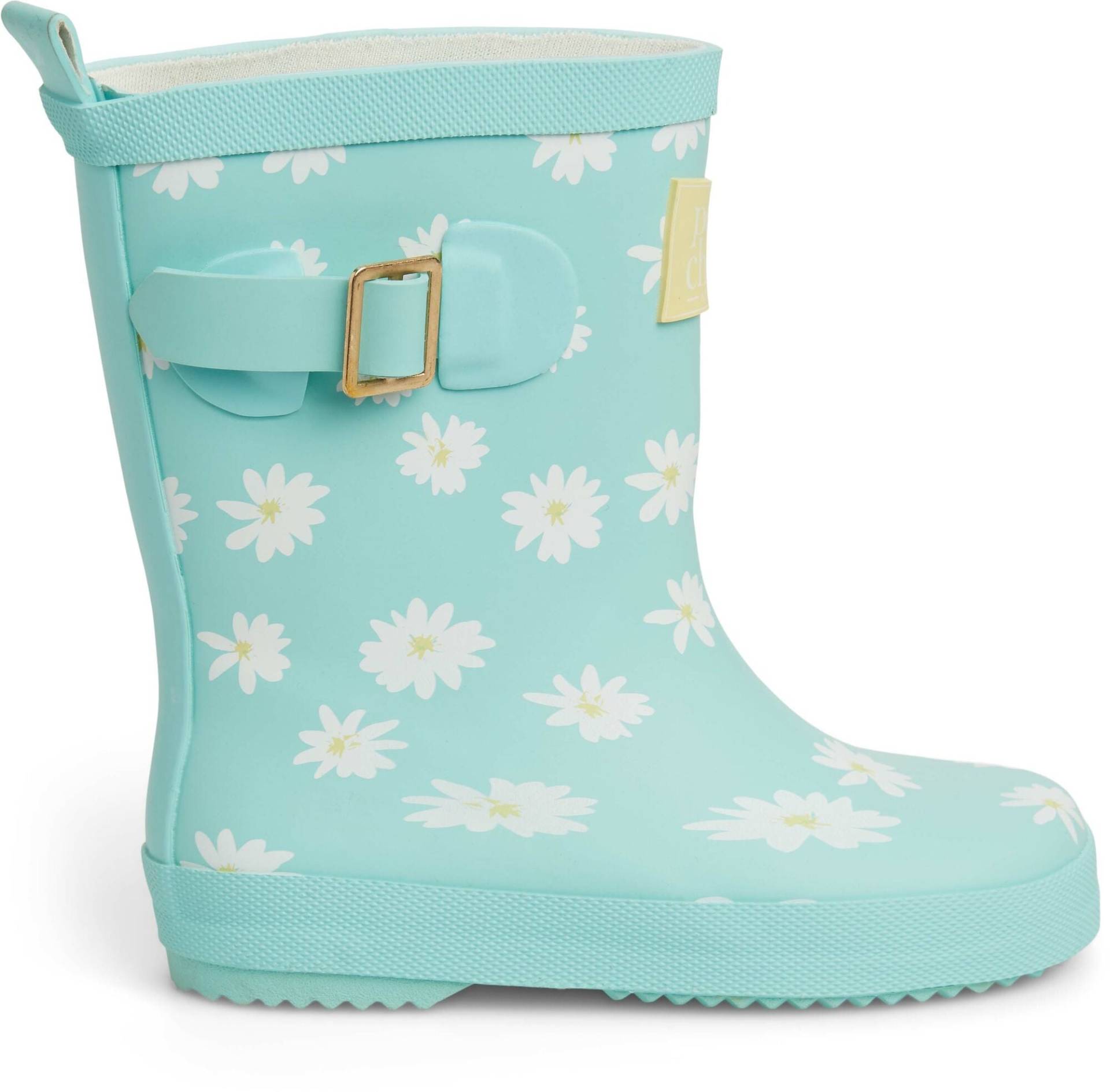 Petite Chérie Atelier Stella Gummistiefel, Flower Turquoise, Größe 24, Kindergummistiefel, Kinderstiefel, Gummistiefel kinder, Kids von Petite Chérie Atelier