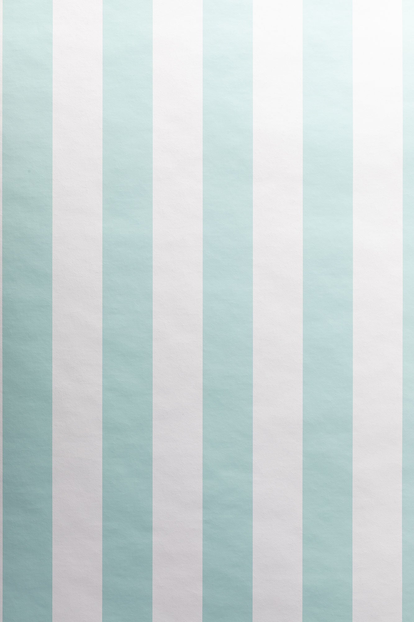 Petite Déco Tapete Kinderzimmer, Circus Stripe, Türkis, Kindertapete von Petite Déco