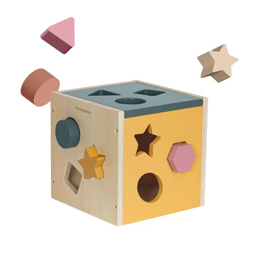 Petite&Mars Holzspielzeug Wood of Mars (Sortierbox Gravity 12m+) von Petite&Mars