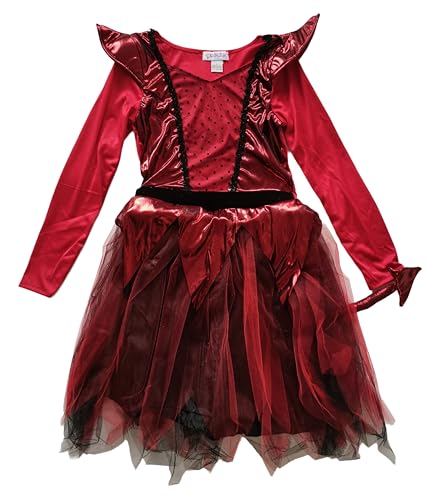 Petitebelle Teufelskostüm Damenkleid (Rot, Medium) von Petitebelle