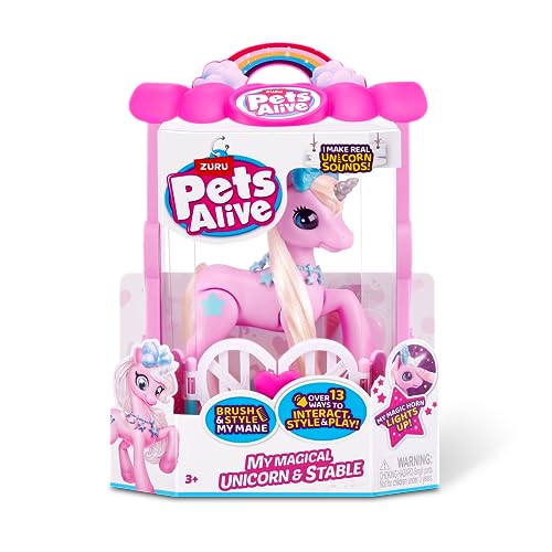 Pets Alive Mein magisches Einhorn mit Stall von Pets Alive